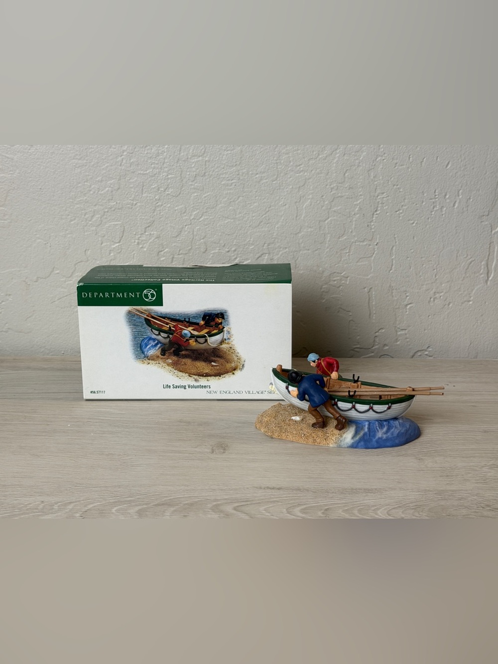 Dept 56 - New England Village #57117. Life Saving Volunteers